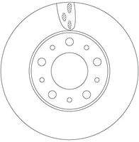 TRW DF6918S Bremsscheibe