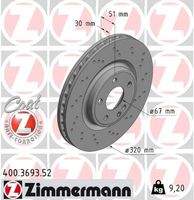 ZIMMERMANN 400369352 Bremsscheibe