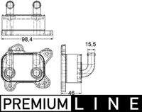 MAHLE CLC168000P Ölkühler, Motoröl