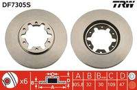 TRW DF7305S Bremsscheibe