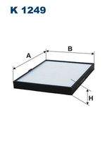 FILTRON K1249 Filter, Innenraumluft