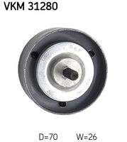 SKF VKM31280 Umlenk-/Führungsrolle, Keilrippenriemen