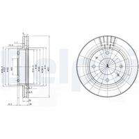 DELPHI BG3750 Bremsscheibe