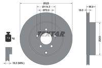 TEXTAR 92223603 Bremsscheibe