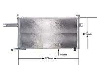 MAHLE AC319000S Kondensator, Klimaanlage