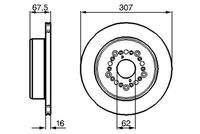 BOSCH 0986479023 Bremsscheibe