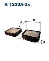 FILTRON K1220A2X Filter, Innenraumluft