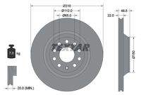 TEXTAR 92140703 Bremsscheibe