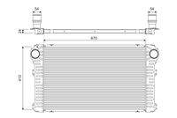 VALEO 818363 Ladeluftkühler