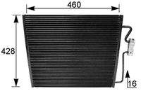 MAHLE AC154001S Kondensator, Klimaanlage