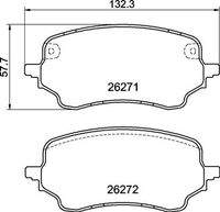 BREMBO P24236 Bremsbelagsatz, Scheibenbremse