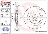 BREMBO 09D07023 Bremsscheibe