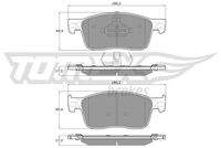 TOMEX Brakes TX1863 Bremsbelagsatz, Scheibenbremse