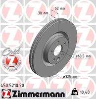 ZIMMERMANN 450521020 Bremsscheibe