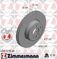 ZIMMERMANN 450521920 Bremsscheibe
