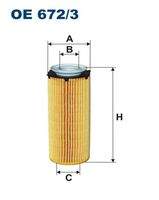 FILTRON OE672/3 Ölfilter