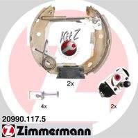 ZIMMERMANN 209901175 Bremsbackensatz