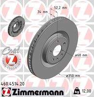 ZIMMERMANN 460451420 Bremsscheibe
