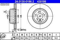 ATE 24013001862 Bremsscheibe