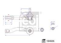 FEBI BILSTEIN 184606 Spurstangenkopf