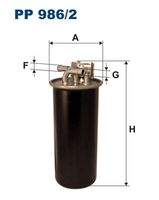 FILTRON PP986/2 Kraftstofffilter