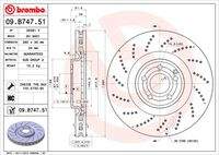BREMBO 09B74751 Bremsscheibe