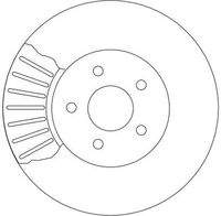 TRW DF4147 Bremsscheibe