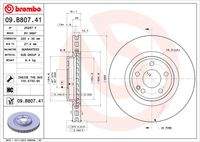 BREMBO 09B80741 Bremsscheibe
