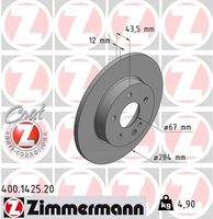 ZIMMERMANN 400142520 Bremsscheibe
