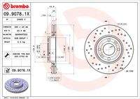 BREMBO 0990781X Bremsscheibe