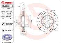 BREMBO 0990781X Bremsscheibe