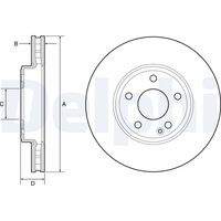 DELPHI BG4646C Bremsscheibe