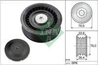 Schaeffler INA 532034410 Umlenk-/Führungsrolle, Keilrippenriemen