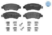 MEYLE 0252446519 Bremsbelagsatz, Scheibenbremse