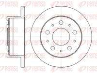 REMSA 6105600 Bremsscheibe