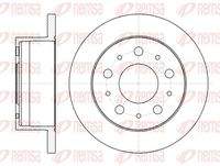 REMSA 6105600 Bremsscheibe