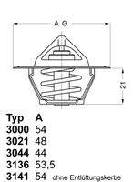 BorgWarner (Wahler) 314187D Thermostat, Kühlmittel