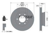 TEXTAR 92301203 Bremsscheibe