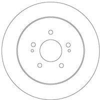 TRW DF6909 Bremsscheibe