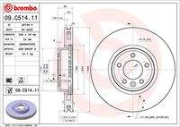 BREMBO 09C51411 Bremsscheibe