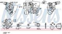 NISSENS 93557 Lader, Aufladung