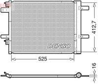 DENSO DCN21022 Kondensator, Klimaanlage