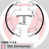 ZIMMERMANN 109901120 Bremsbackensatz, Feststellbremse
