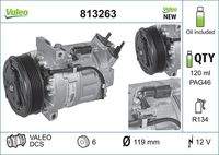 VALEO 813263 Kompressor, Klimaanlage