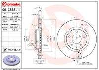 BREMBO 09C65211 Bremsscheibe