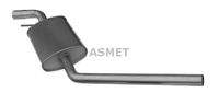 ASMET 04073 Mittelschalldämpfer