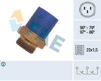 FAE 38170 Temperaturschalter, Kühlerlüfter