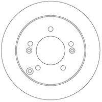 TRW DF6919 Bremsscheibe