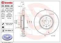 BREMBO 09B35621 Bremsscheibe