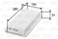 VALEO 585185 Luftfilter